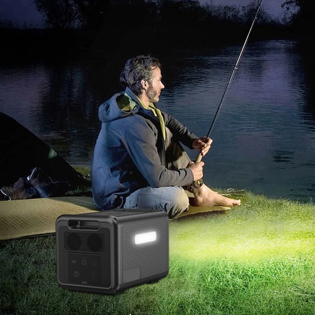 2400W Solar Power Generator Large Capacity Portable Power Station 3