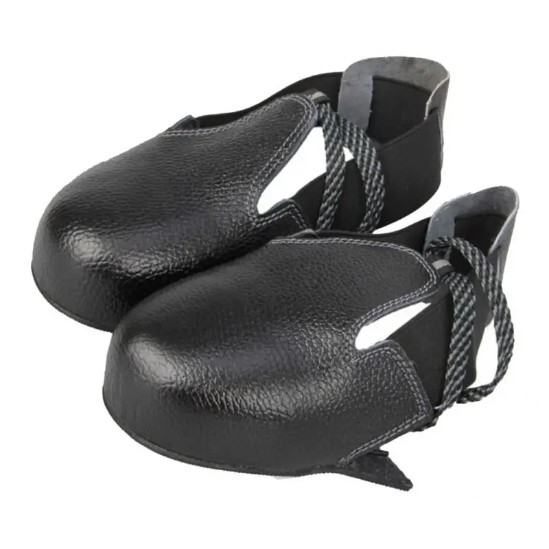 Anti-smashing steel head Shoes Cover Visitor Black