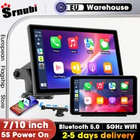Autoradio 7/10 pouces, Carplay sans fil, Android Auto, lecteur multimédia universel, navigation WIFI, systèmes intelligents pour automobile 1