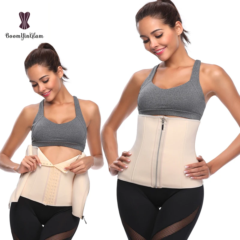 Description Picture 6 of itemPlus Size XS -6XL Sauna Sweat Waist Trimmer Slimming Cincher Shapers Belt Neoprene And Nylon Underbust Corest With Zip & Hook