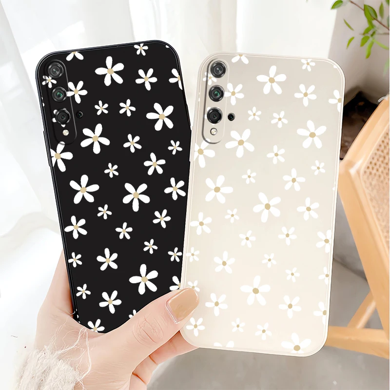 Cute Flowers Soft Phone Case - Stylish and Protective Cover