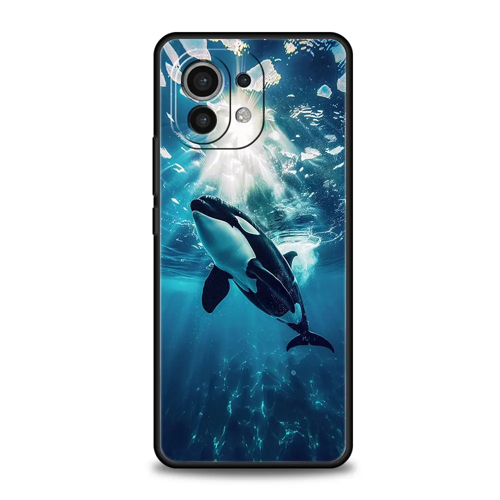 Orca Ocean Lovely Killer Whale Phone Case Cover