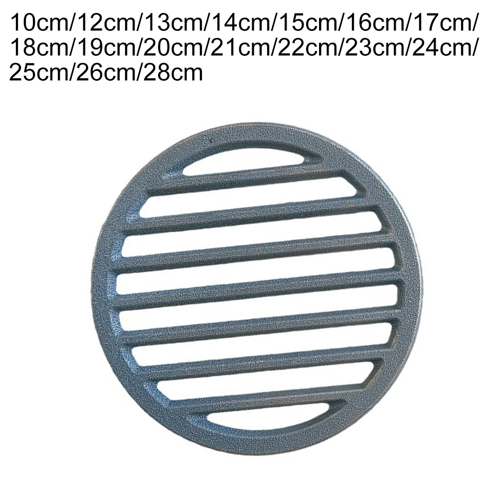 1pc Round Cast Iron Fire Grate Fireplace Replacement Parts Grate Cast Iron Heating Fireplace Parts Home Improvement