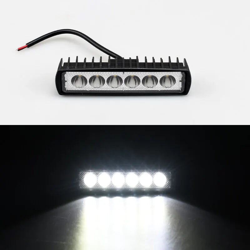 6 Led Offroad Car Work Light Spotlight Running Light 12V Per Led Offroad Light 12V Quad Bike 4X4 All Terrain Led 4X4 Off Road