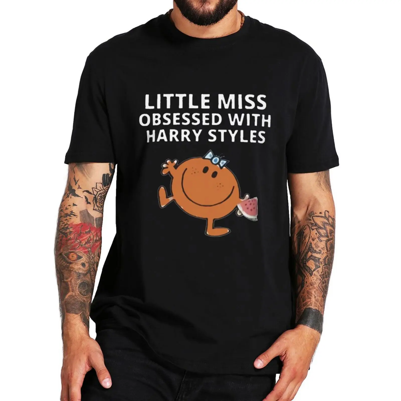 Maglietta Little Miss Lasted Little Miss Treat People Con T-Shirt Di Cortesia 100% Cotone Taglia Ue