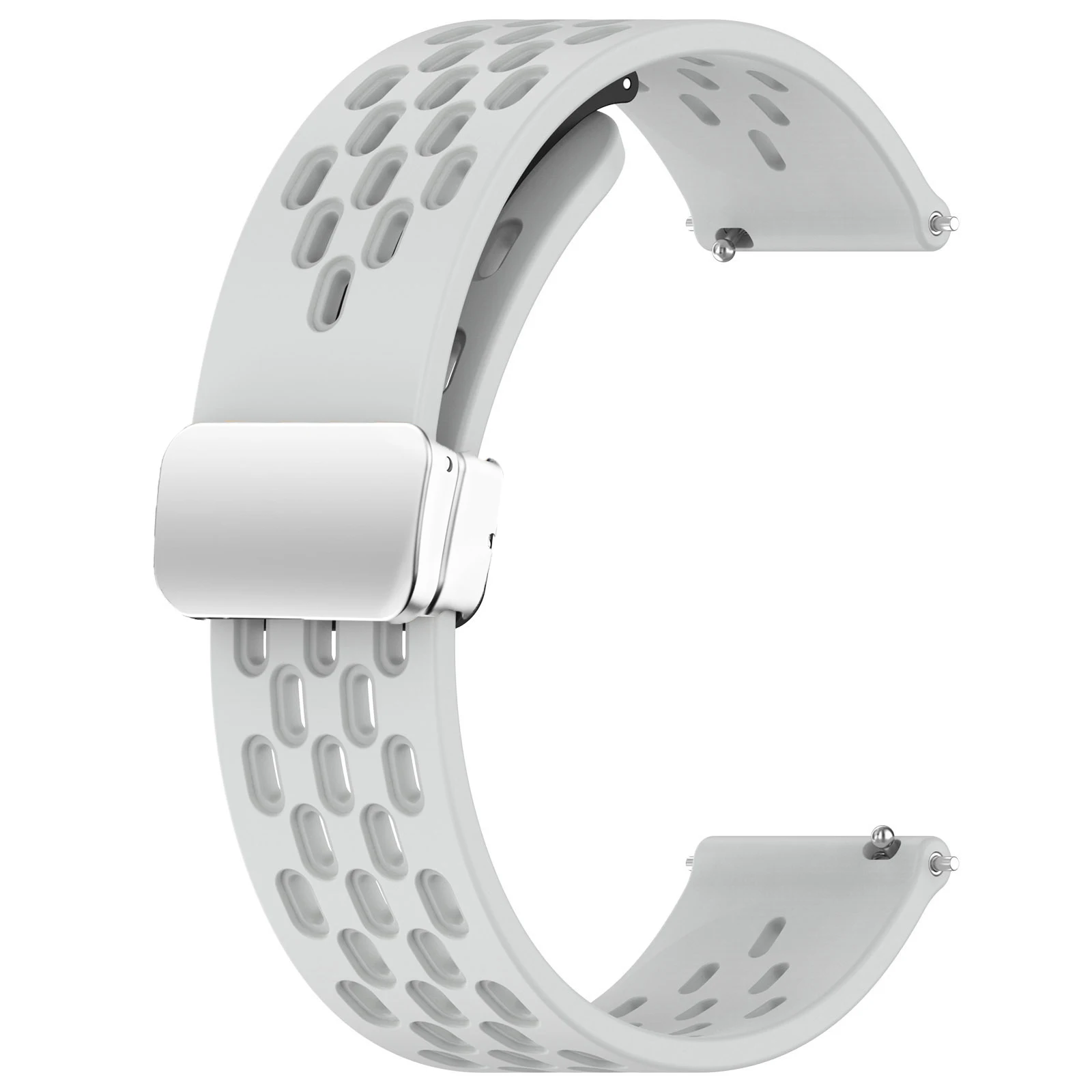 Versatile Silicone Watch Strap - Multiple Sizes Available