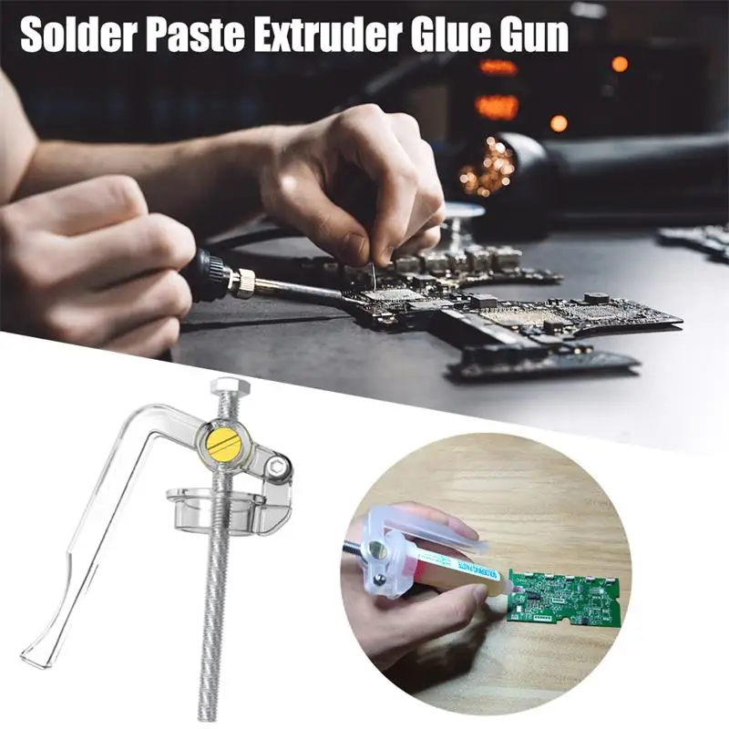 Solder paste extruder welding oil green oil booster Propulsion Tool uv glue booster rod booster Soldering Accessories