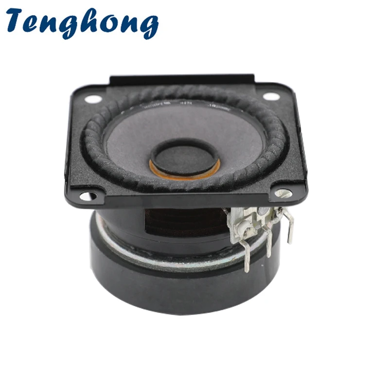 Altoparlanti woofer da 6Ohm 20W Altoparlante per bassi da 2,75 pollici Altoparlante audio con diaframma in metallo spazzolato per Home Theater FAI DA TE 2 pezzi  44