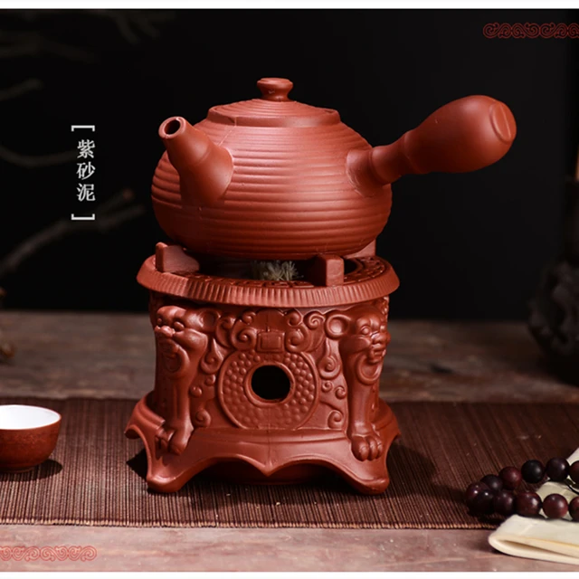 Charcoal Ceramic Stove Vintage Tea Kettle Health Outdoor Kung Fu Tea Teapot  Set