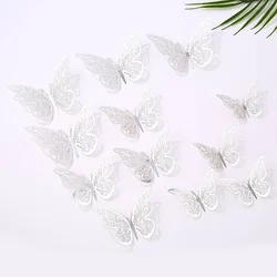 Butterfly Cake Toppers - Assorted Colors for Celebrations and DIY Decor (Colorful A)