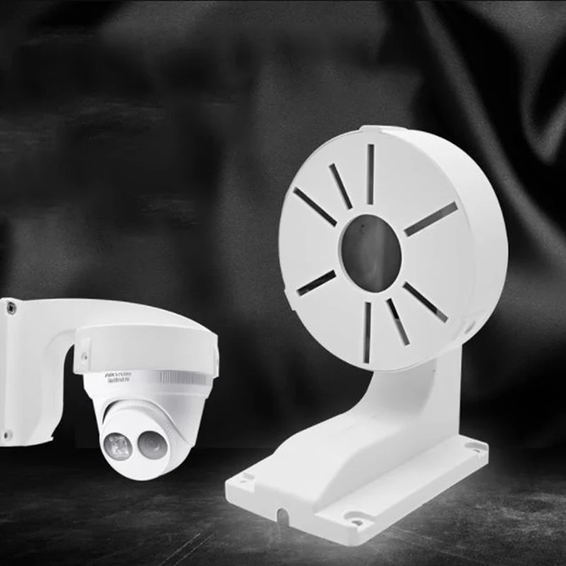 L Type Home Office Dome Camera Bracket Surveillance CCTV Accessories Plastic Durable Security Wall Mount Indoor And Outdoor