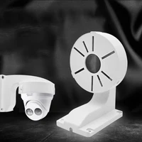 Support de caméra dôme de Type L pour maison et bureau, accessoires de vidéosurveillance en plastique Durable, support mural de sécurité pour l'intérieur et l'extérieur 2