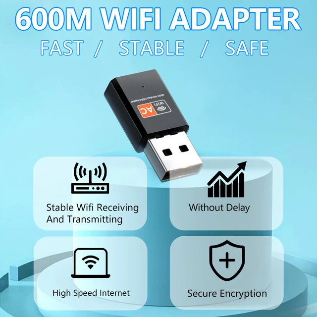 OPTFOCUS Wifi Adapter 150Mbps 802.11b g n ac USB Wifi Adaptador For PC Win7  8 10 11 wireless wifi adapter Bluetooth 4.2 Lan Card - AliExpress