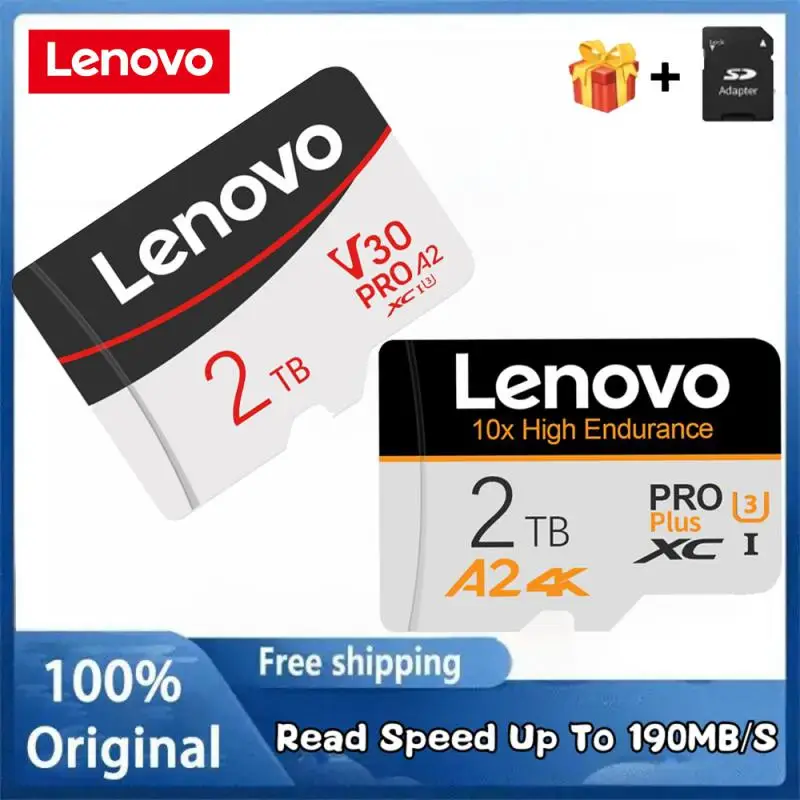 Lenovo 2Tb Flash Memory Card 1Tb 512Gb Micro Tf Sd Card Mini Sd Card Uhs-1 Sd Memory Card 256Gb 128Gb Per Fotocamera Del Telefono Nintendo