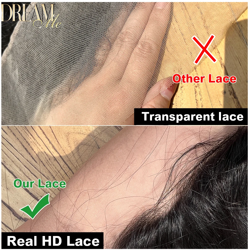 Kinky Curly HD Lace Closure Afro Curly Hair 4c Kinky Hairline HD Lace Frontal 5x5 6X6 13x4 13x6
