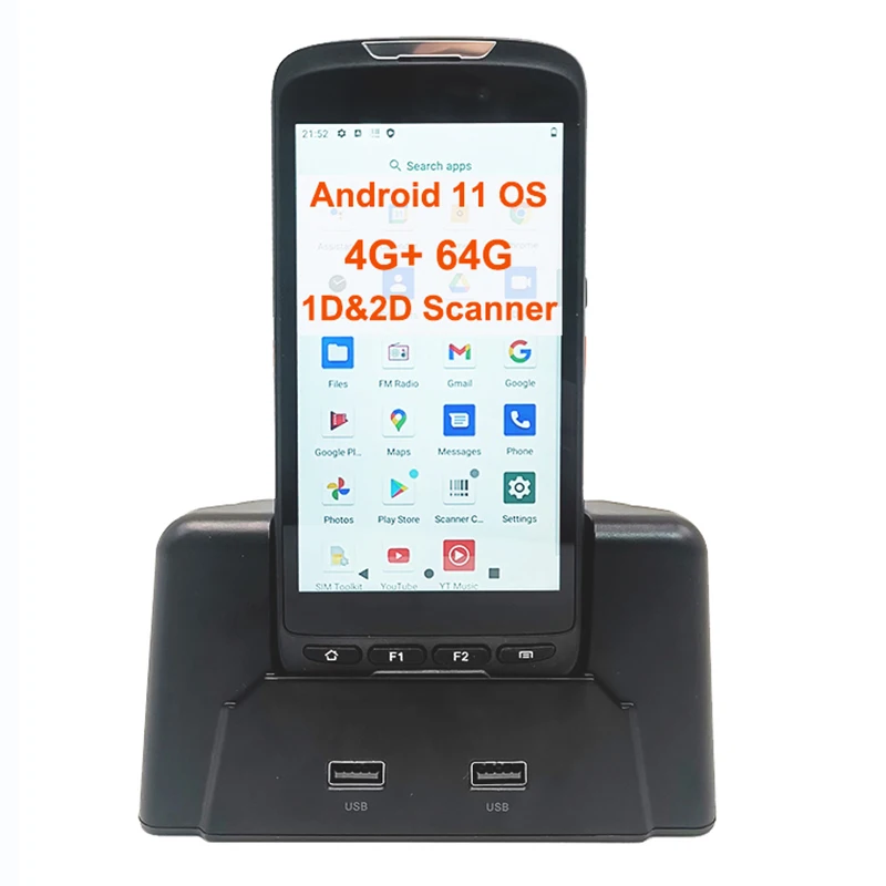 

Портативный сканер штрих-кодов Zebra SE4710, 4G, Wi-Fi, GPS