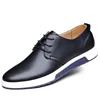 Fashion Hollow Loafers for Men Summer Mesh Breathable Flat Shoes Men's Driving Shoes Lace Up Classic Business Leather Shoes 2024 1