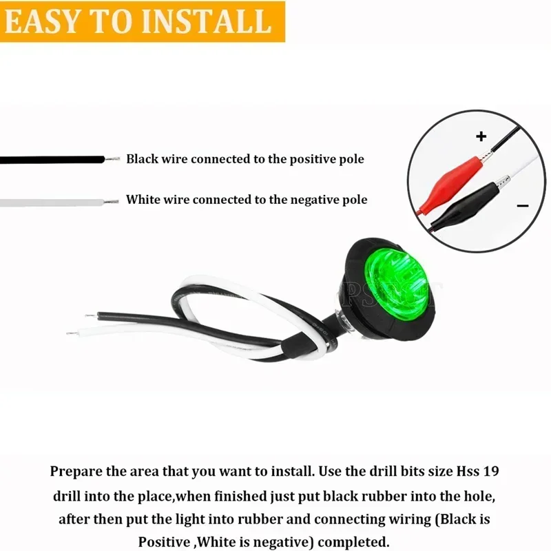 Рисунок 5 - 10x водонепроницаемые зеленые фонари для морской лодки