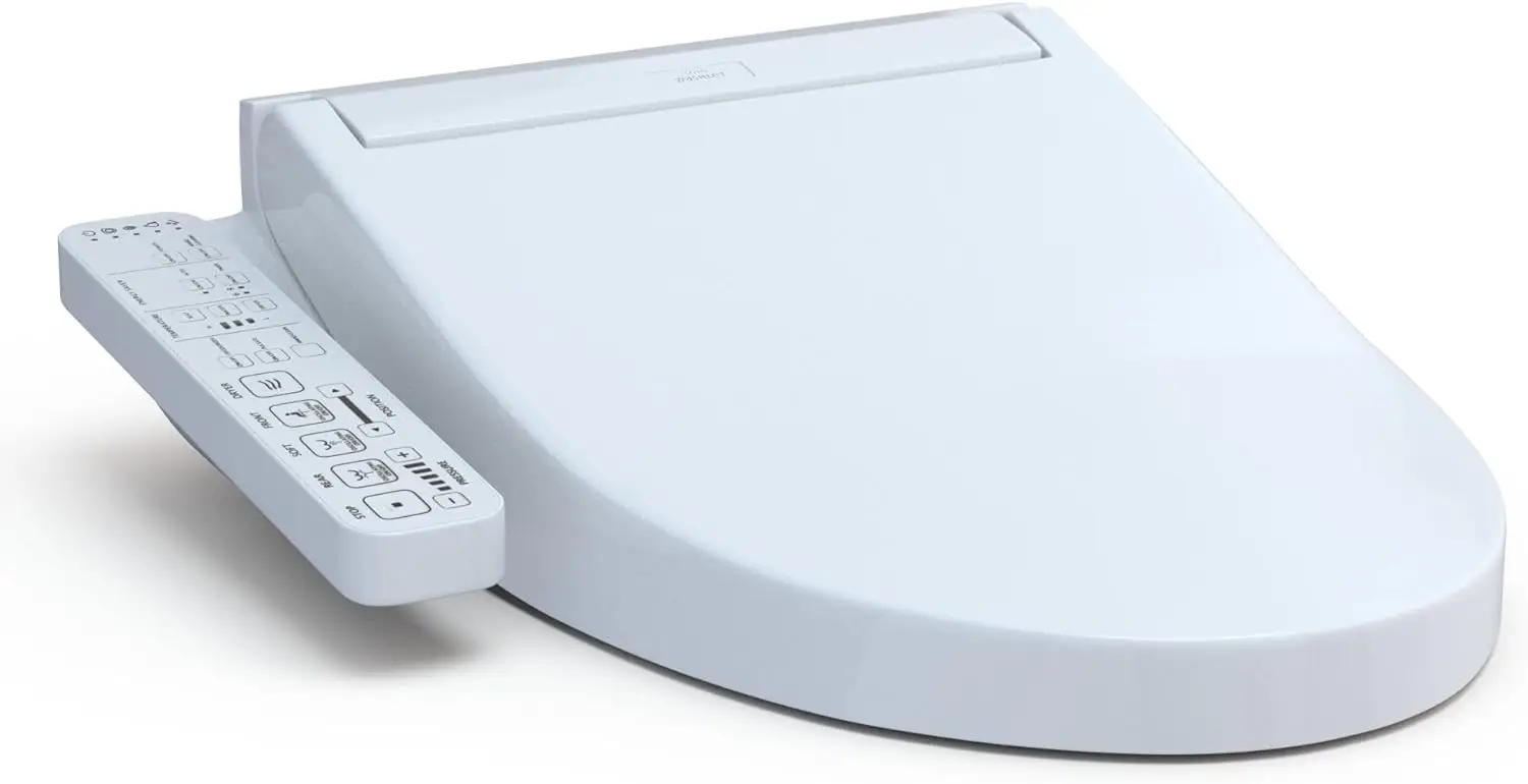 

TOTO SW3074 #01 WASHLET C2 электронное биде для туалета сиденье с PREMIST и EWATER + Очистка палочки, удлиненное, хлопок, белый