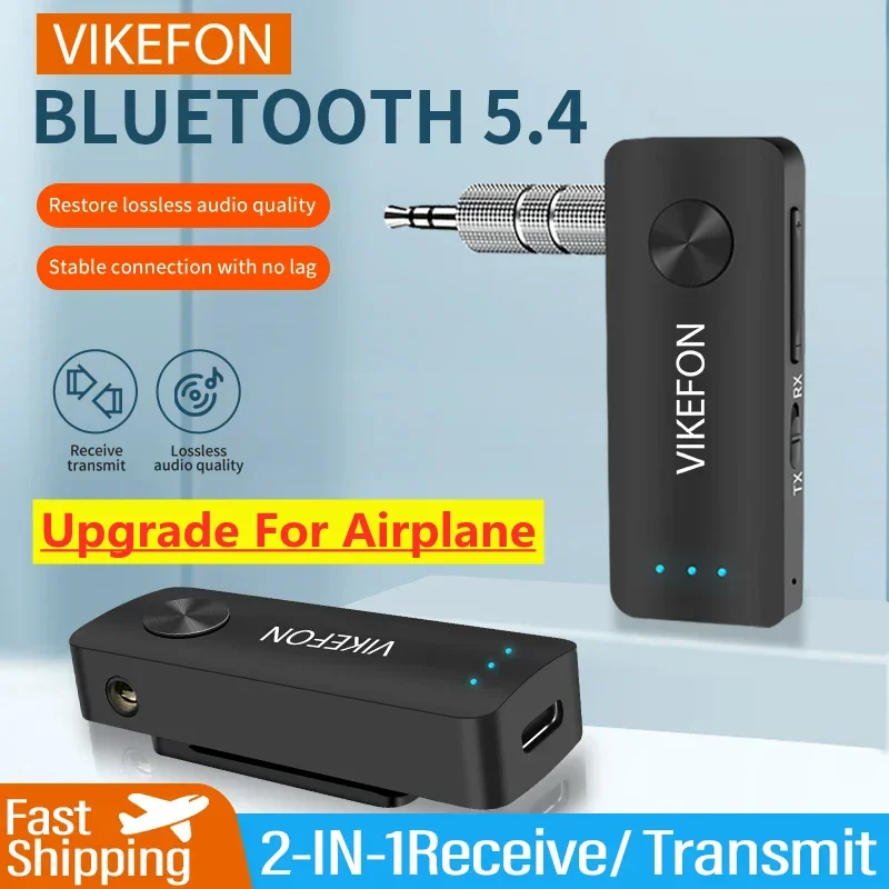 Bluetooth Audio Receiver Transmitter for Car TV Speaker