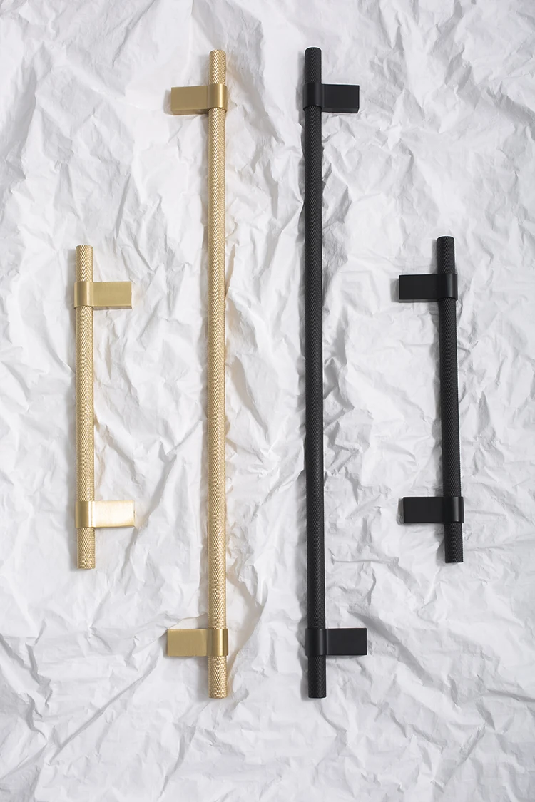 Handles, Armário de Cozinha, Gaveta Preta Puxa, Home Decor