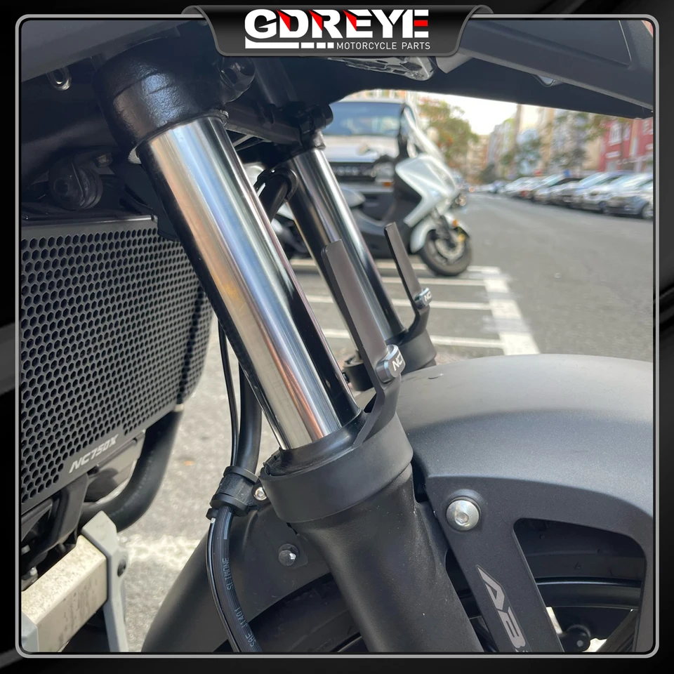 Motorfiets Stabilisator Bracket Balance Shock Voorvork Brace Voor