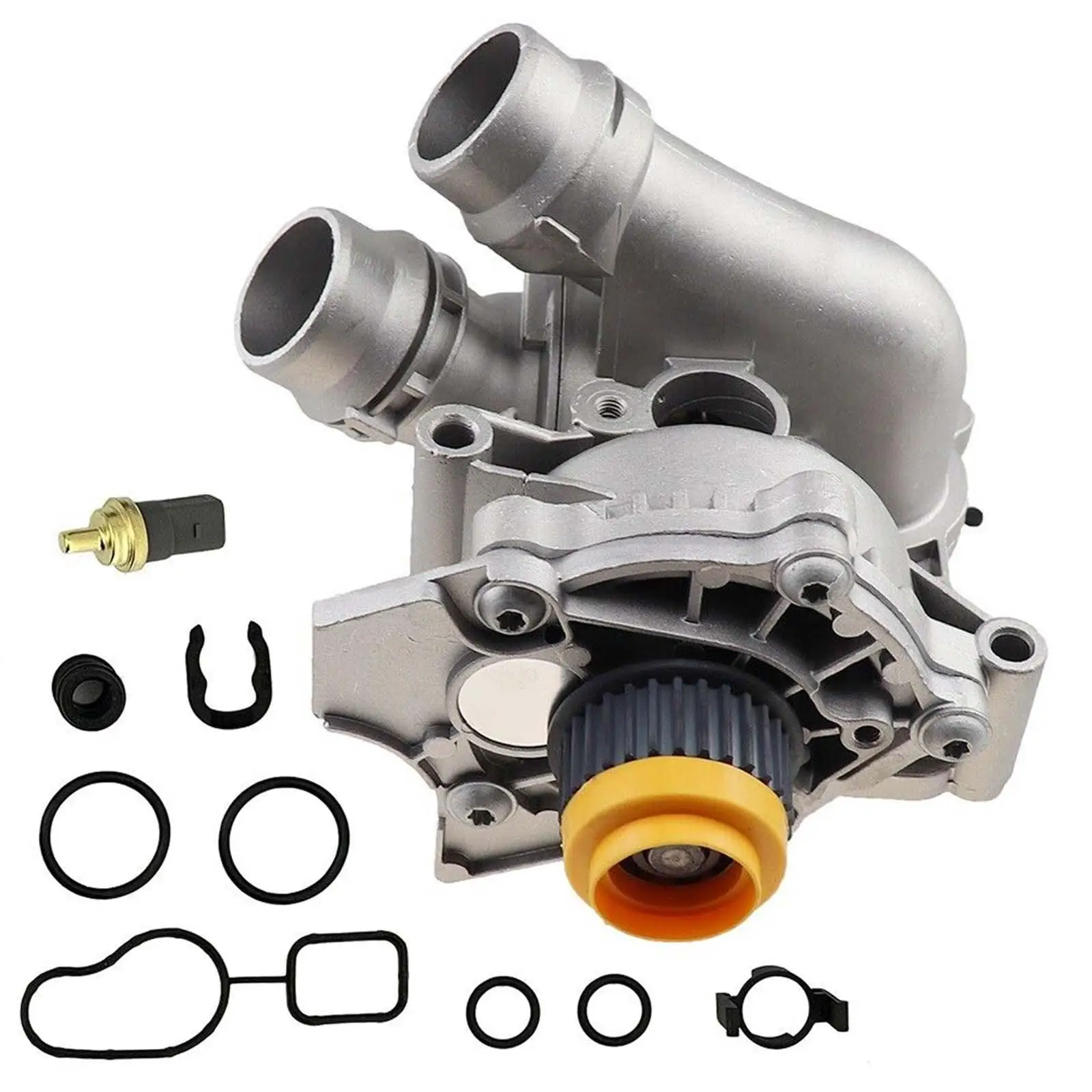 Water Pump Assembly 06H 121 026DC 06H121026CD for Audi A3 2.0L L4 1984cc 121cid A4 2.0L L4 1984cc 121cid Caeb A5 Q