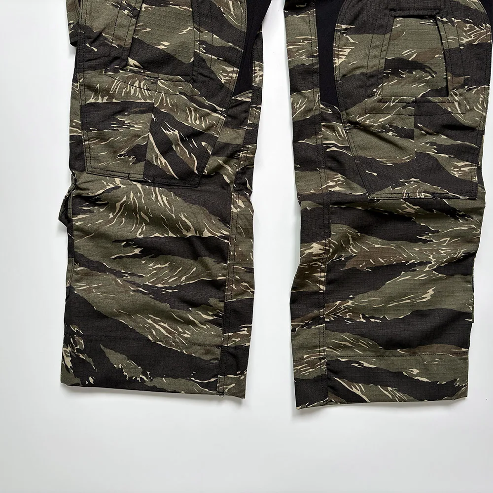 Jungle Tiger Spot Desert Night Camo G3 Taktische Hose Frosch anzug JWD Silber Tiger Spot Reisfest igkeit Einzel hosen – Detail 3