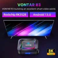 ТВ-приставка VONTAR R3 Android 13 Rockchip RK3528 Четырехъядерный процессор Cortex A53 Поддержка 8K Видео BT Wi-Fi6 Google Voice Медиаплеер Телеприставка — изображение 2
