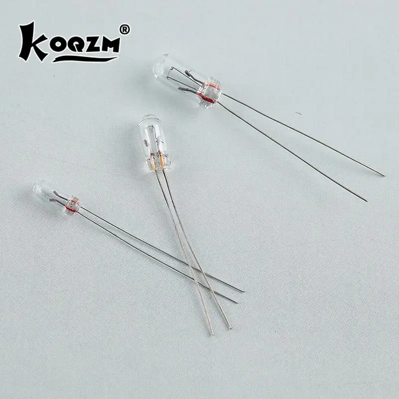 Incandescent Light Bulbs 10pcs Miniature 0.07A 3mm 4mm 5mm 1.5V 3V 6V 9V 12V 24V Edison Filament Rice