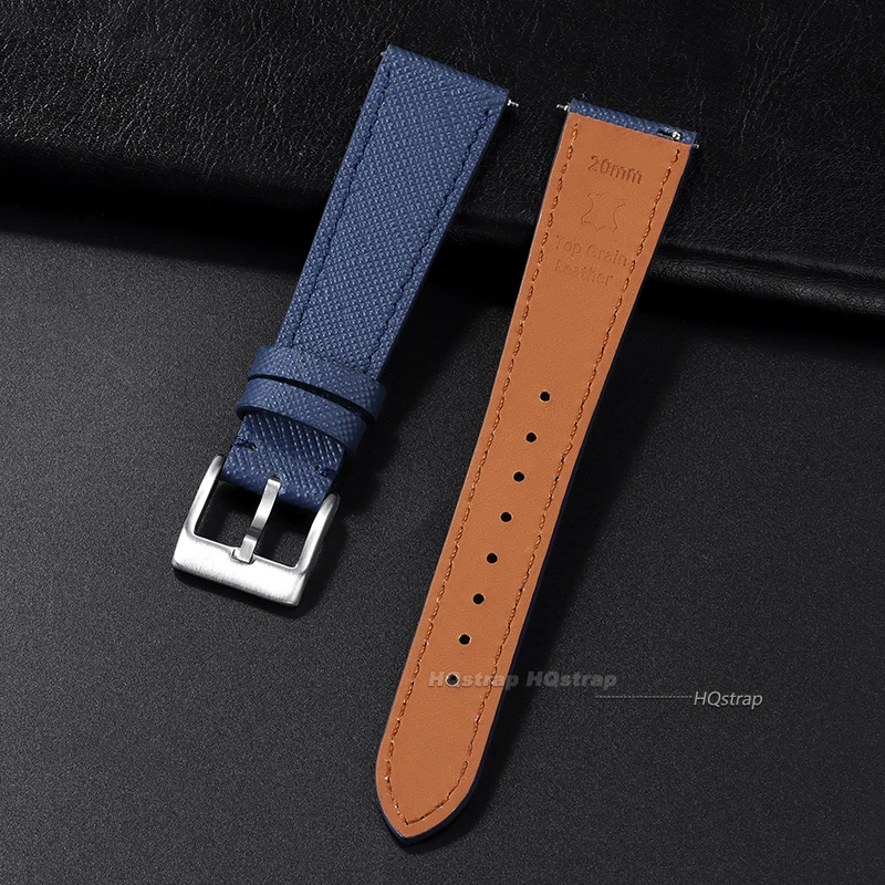 Premium Calfskin Leather Quick Release Watch Bands and Straps