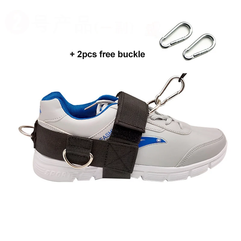 2PCS Ankle Straps Guard Gym Fitness Sports Anklet Foot Buckle Lifting