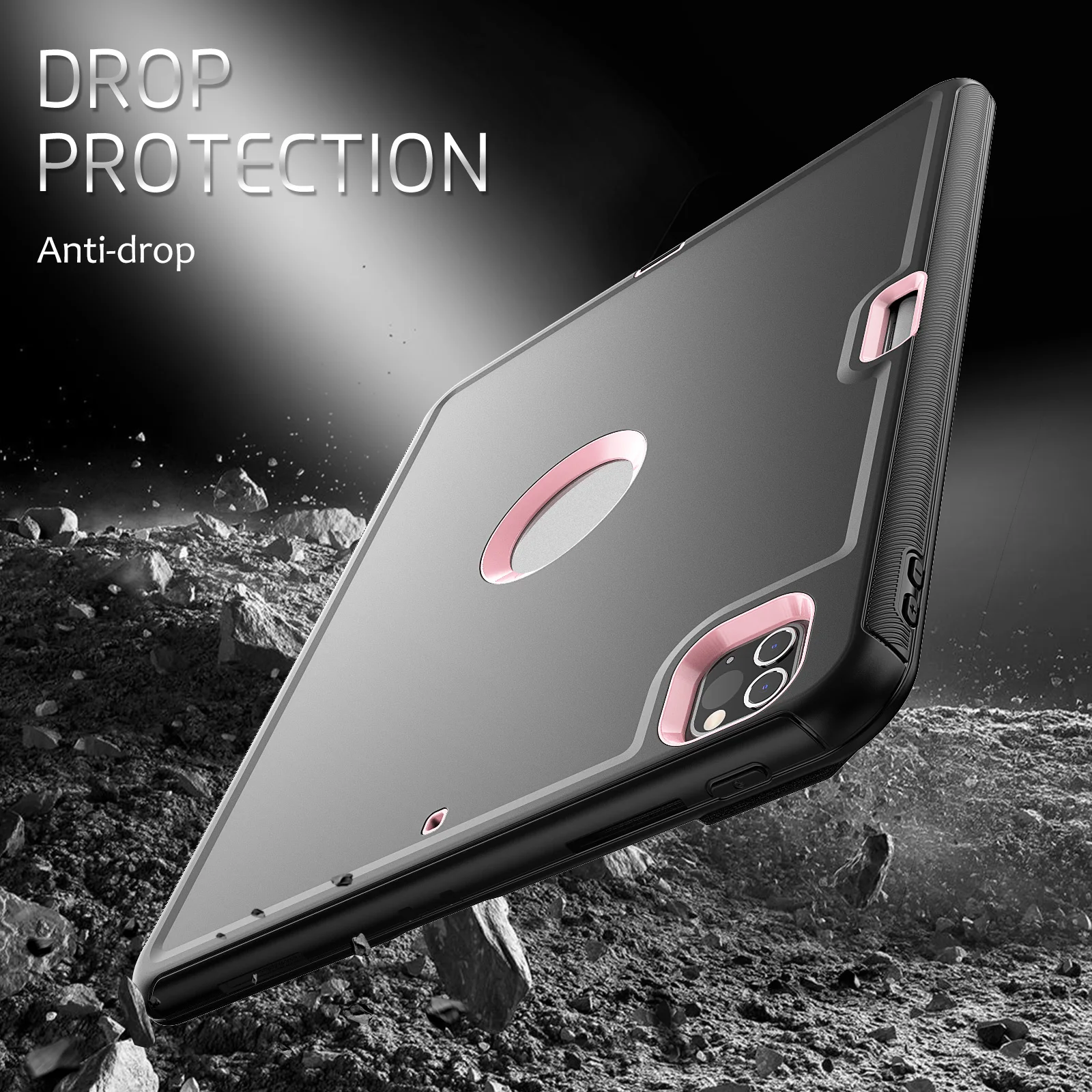 Smart Case para Ipad Pro 11 m1 m2 Folio Stand Capa Ipad 11 Polegadas Pro 4th Gen 2023 2023 Durável Heavy Duty Shell à Prova de Choque - Imagem 3