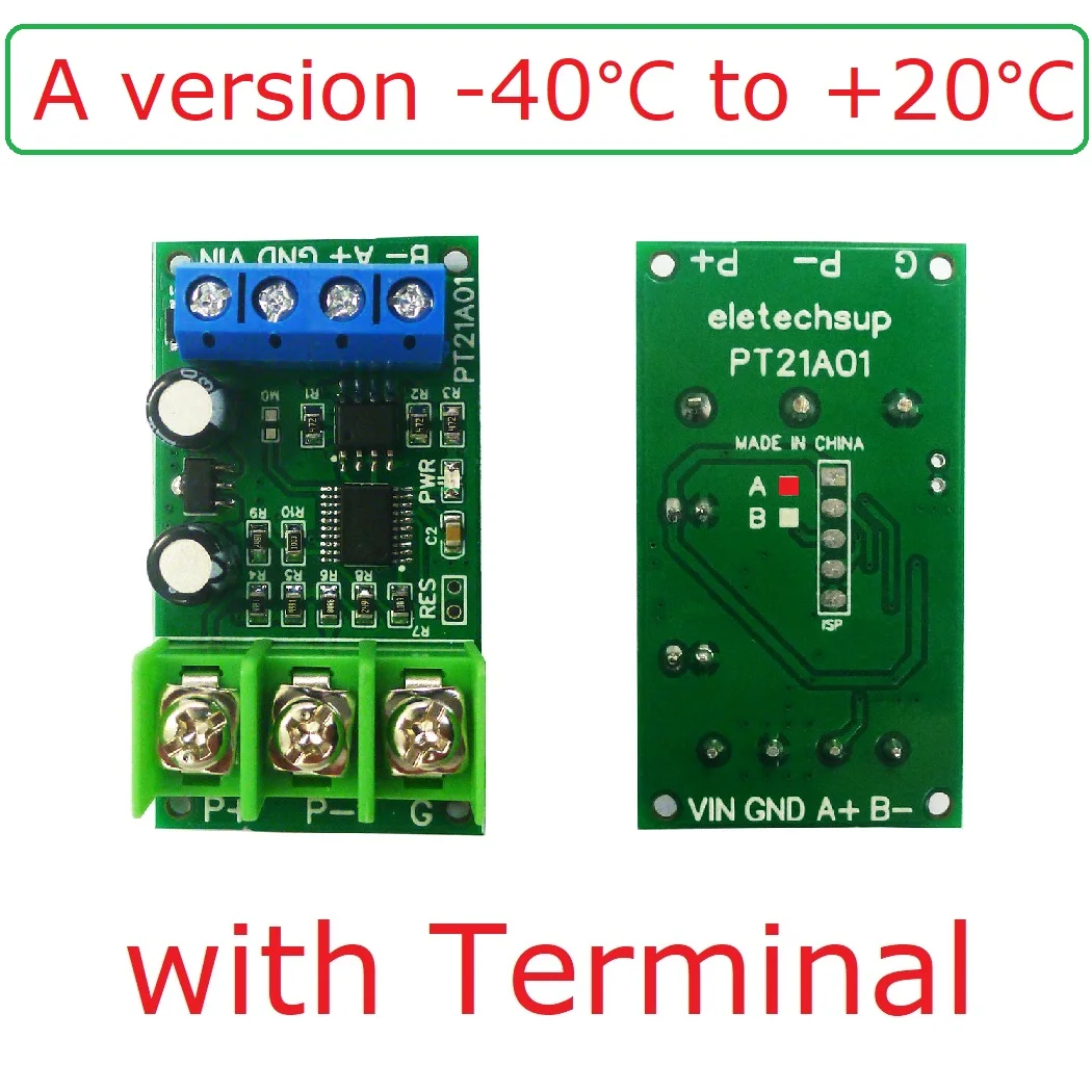 Modbus Tcp Temperature Sensor Array Module 【100%-original】 Modbus Rtu Temperature Sensor Module RS485 PT100 RTD ...
