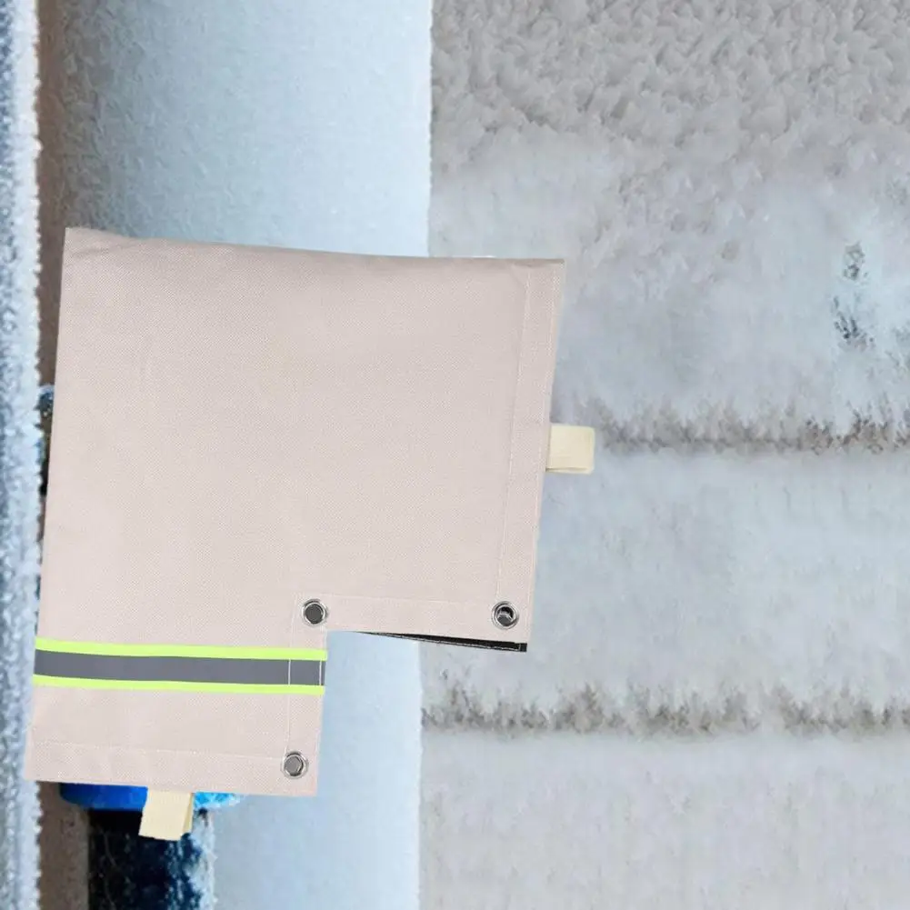 Pressure Vacuum Breaker Cover Backflow Preventers Cover Waterproof Simple Installation Insulated Pouch with Fastener Tape