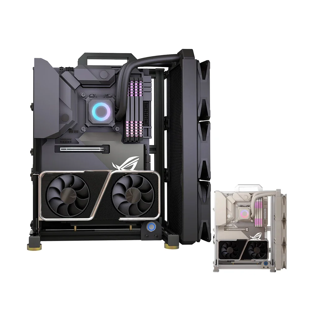 Quadro de Caixa de pc Personalizado Chassi Itx Matx Atx Eatx Refrigeração a Água Rack de Gabinete do Jogador
