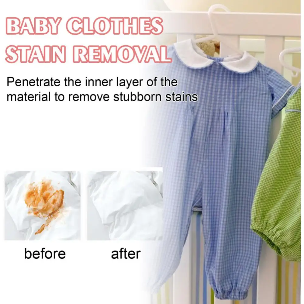 Teeth Cleaning Children Baby Mousse Baby Clothes Stains Effectively