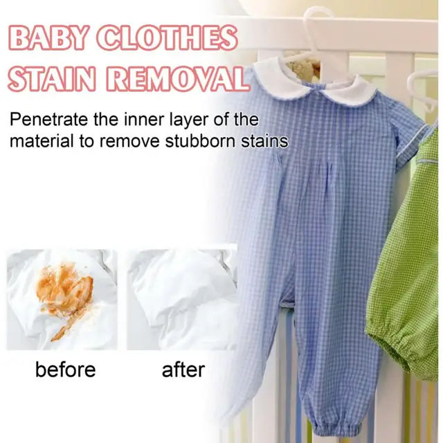 Teeth Cleaning Children Baby Mousse Baby Clothes Stains Effectively