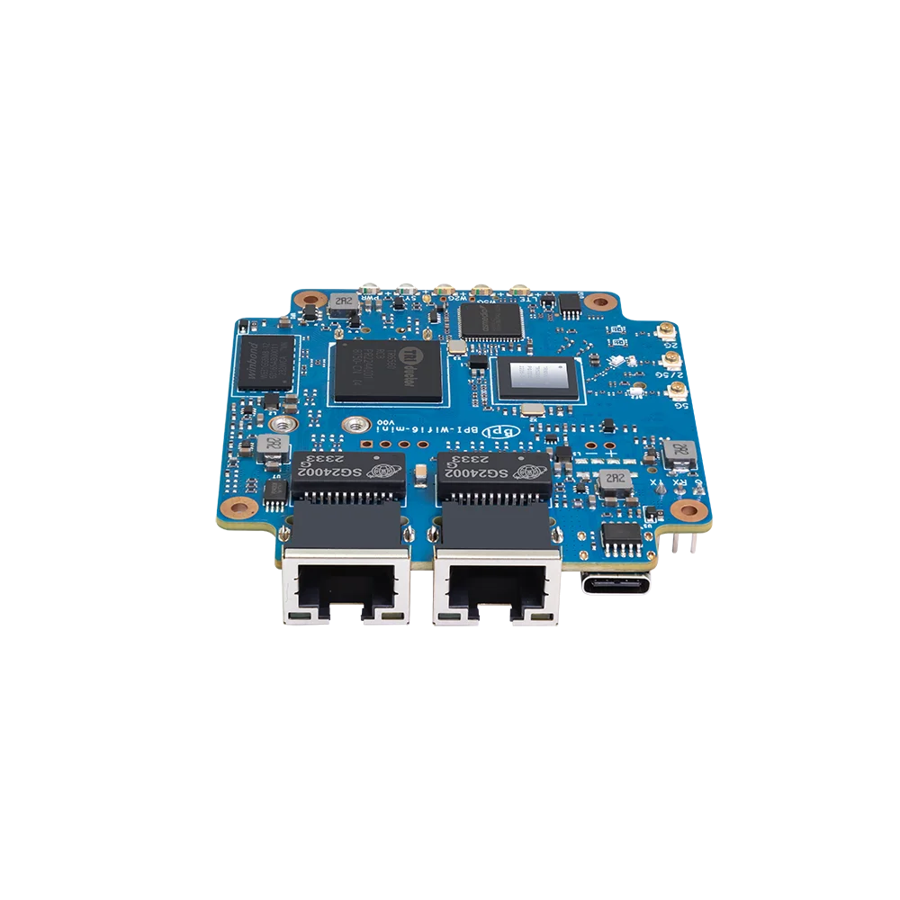 Banana Pi BPI-WiFi6 Mini Open Source Router Triductor TR6560 and TR5220 WIFI SOC Dual-core ARM Cortec A9 Processor Soft Router smart router