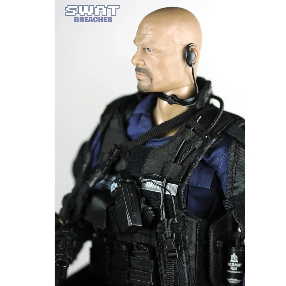 Batop 1/6 Action Figure SWAT Polizia – Modello Soldato 30 Cm Con Accessori Completi, Giocattolo Per Collezionisti
