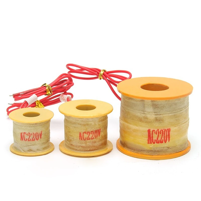 Válvula Solenóide de Latão Normalmente Fechado Dn06 08 10 15 20 25 12v 220v 24v Pneumático Bobina de Cobre Completa