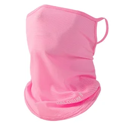 Enhanced Ice Silk Balaclava - Breathable Sun Protection (Pink)