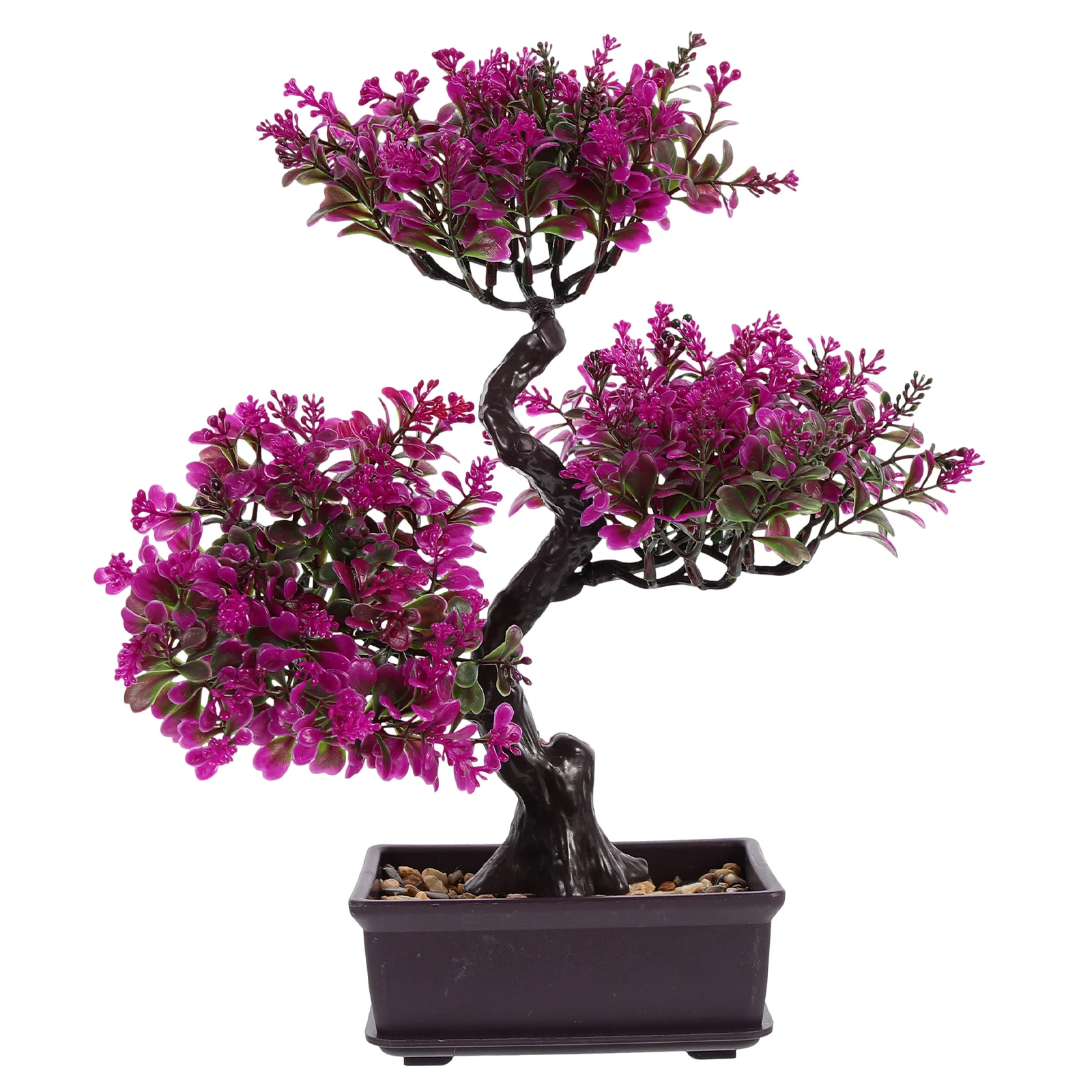 

Ornaments Artificial Potted Plant Fake Bonsai Faux Decor Trees False Green Plants Adornments Office