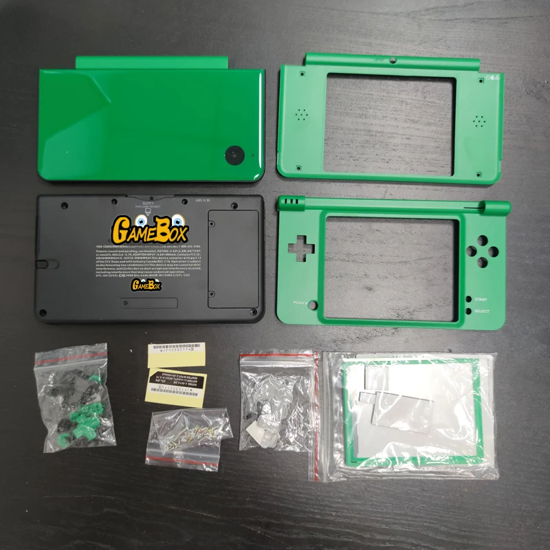 7 色高品質 1:1 交換用完全なフルシェルアクセサリー Nintend NDSi XL