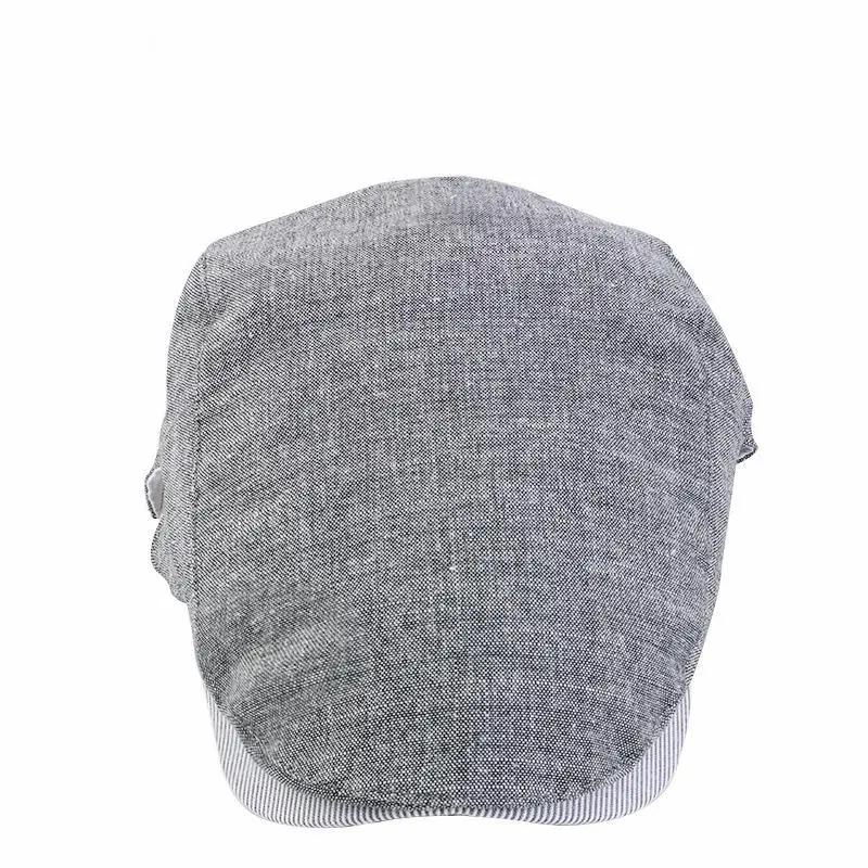 Spring/Summer Breathable Lightweight Double Button Adjustable Beret  peaked cap Painter Hat