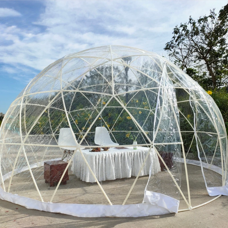 Factory garden dome igloo Outdoor transparent TPU dome tent for sale -  AliExpress