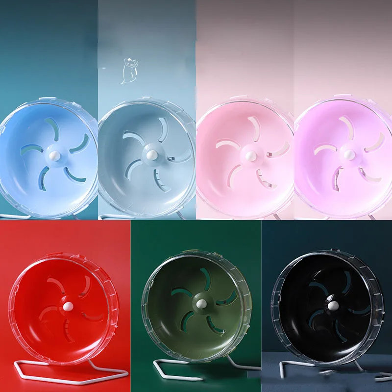 Hamster Sport Running Wheel Rat Small Rodent Mice Silent Jogging Hamster Gerbil Exercise Play Toys Accessories exercise wheel