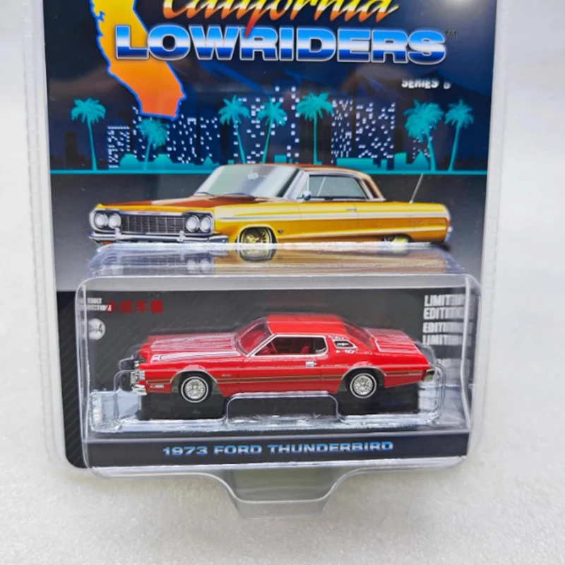 Hot Wheels 1963 Ford Thunderbird Charcoal – 1:64 Scale Die-Cast Collector Car (Mattel #2000-130) - View #8