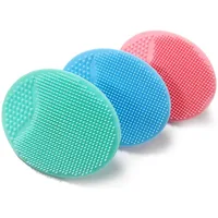 Baby Silicone Bath Brush Newborn Shampoo Brush Exfoliating Massage Clean Scalp Scrubber for Hair Body Shower Brush Care Tools