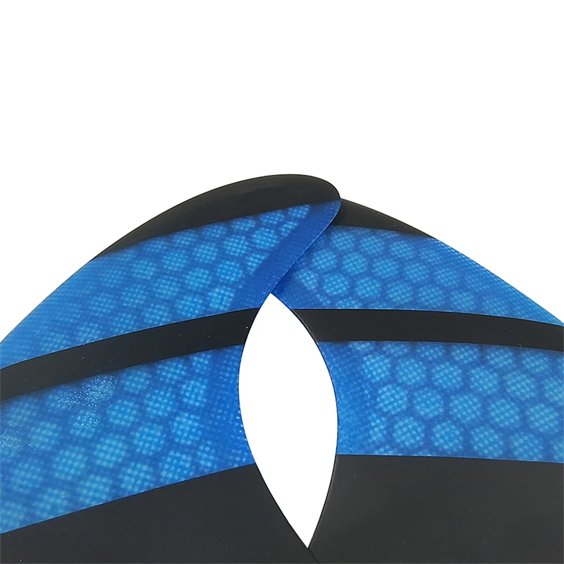 Surfboard Rear Fins UPSURF FCS2 Twin Fins Set Honeycomb Fiberglass Surf Double Tabs2 Fin For Fishboard,Twin Board Twin
